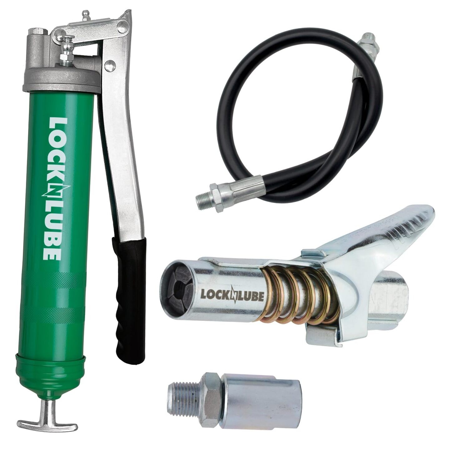 Lever Grip Grease Gun Green Medium