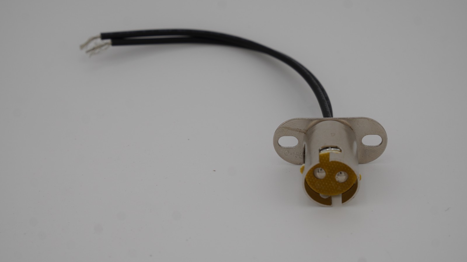 BA15D-SW Wired Bayonet Base Socket