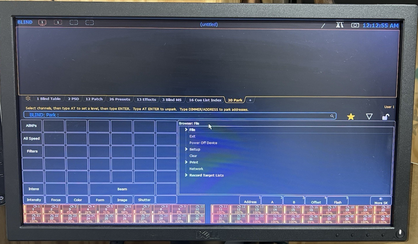 ETC Element Lighting Console 40 Channel CM2