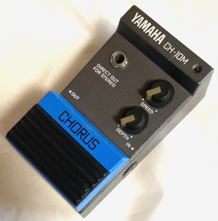 [Vintage 80s] Yamaha CH-10M Chorus Guitar Effects Pedal Free Ship Made In Japan
