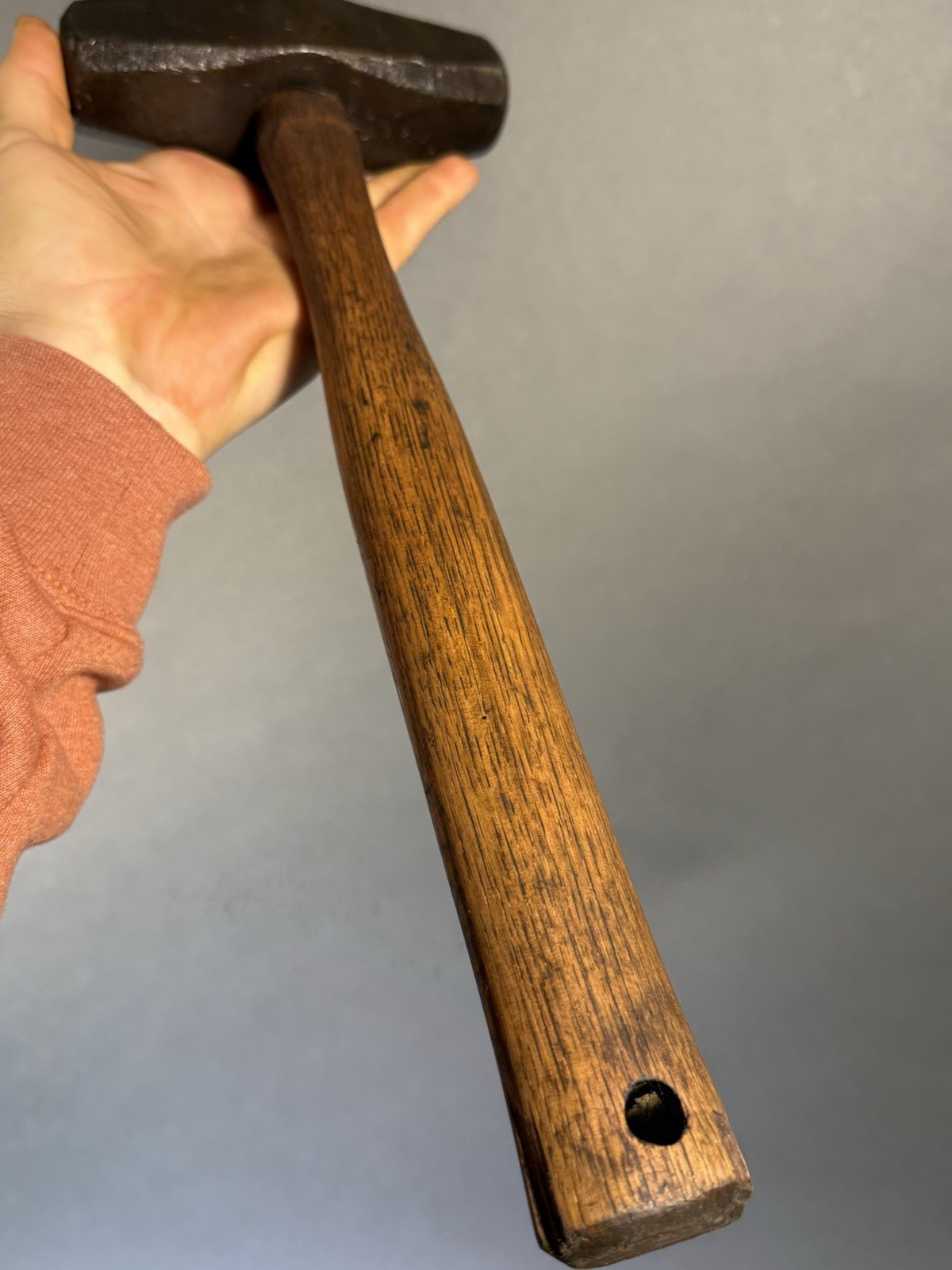 Vintage 4lb Warwood Double Faced Nevada Pattern Mining Sledge Hammer. X37X