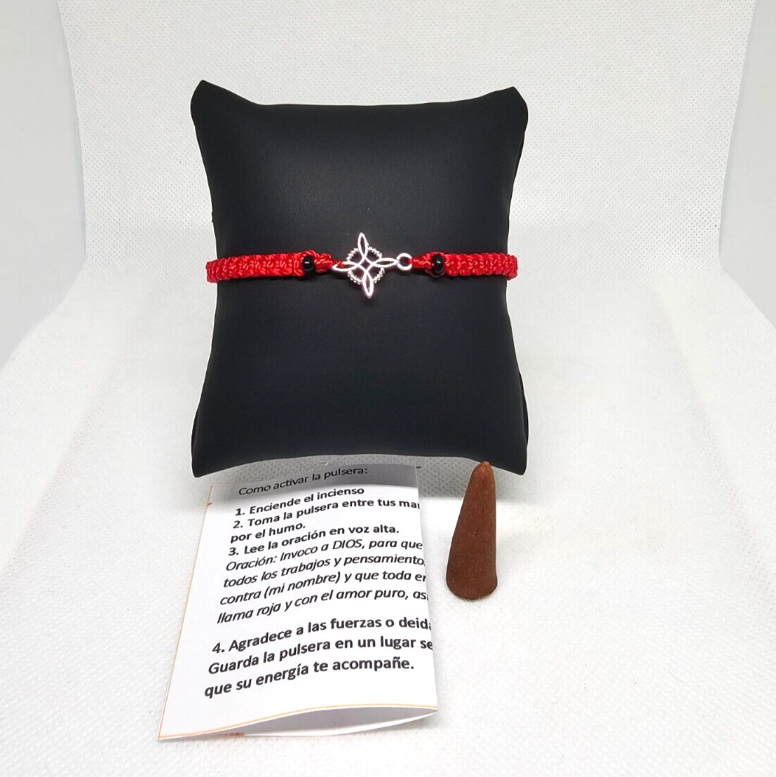 PULSERA NUDO DE BRUJA / WITCH KNOT BRACELET PROTECCION SUERTE GUARDIA CONTRA MAL