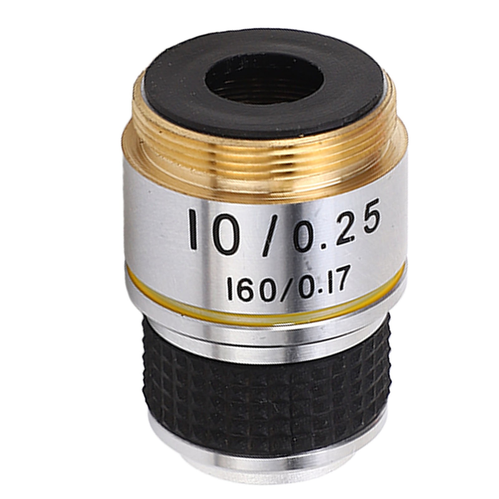 10X Objective Lens For Biological Microscope Corrosion Resistance Popular