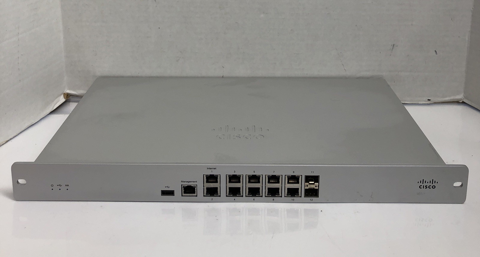 Cisco Meraki MX84-HW Enterprise Cloud Managed Security Appliance (Unclaimed)