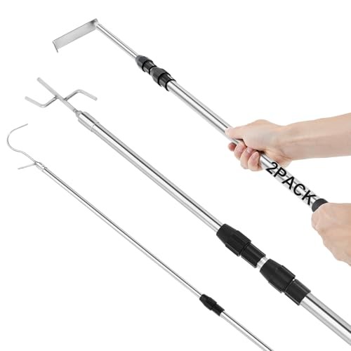 2 Sets Truck Cargo Grabber Reach Retriever Tool Bed Buddy Truck Tool, 2 Pcs