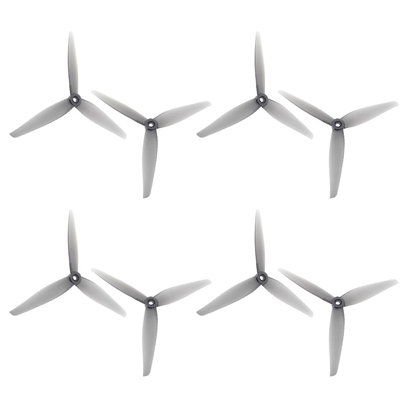 HQProp 6x3x3 Gray PC Long-Range Props 2 Forward 2 Reverse Drone Propellers