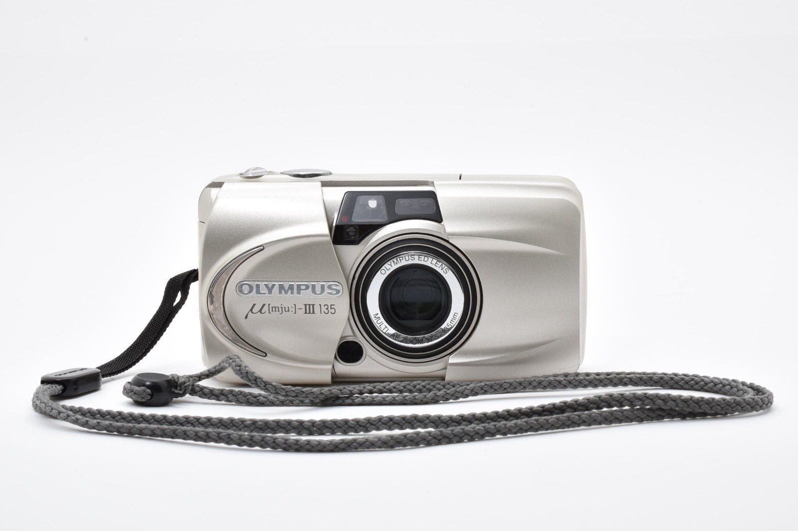 [Near MINT] Olympus μ Mju III 135 Point & Shoot 35mm Film Camera From Japan #891