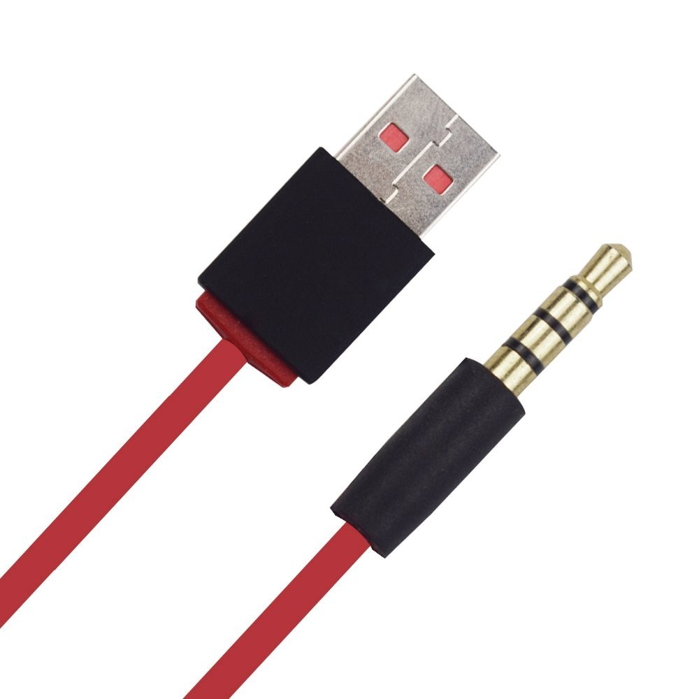 USB 3.5mm Cable Wireless Charger for Beats By Dre Studio Wireless headphones
