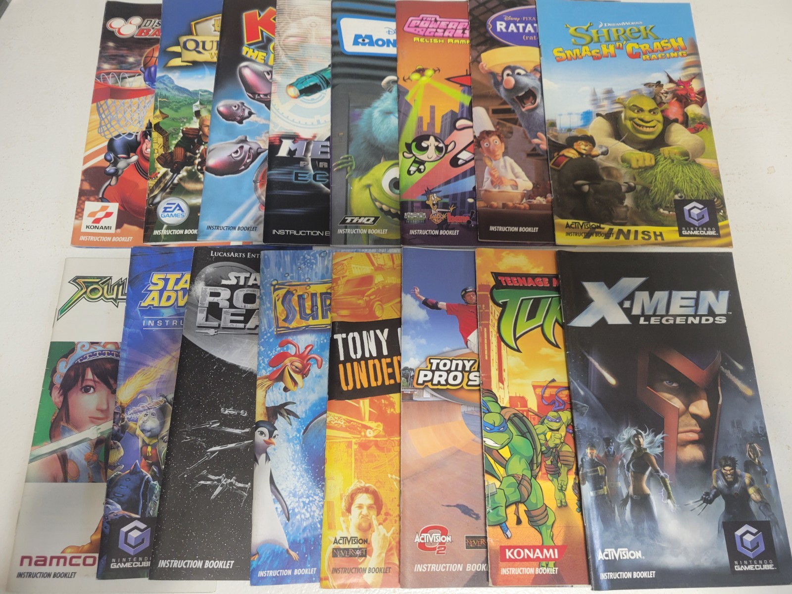 Nintendo Gamecube, Various ***MANUAL ONLY***