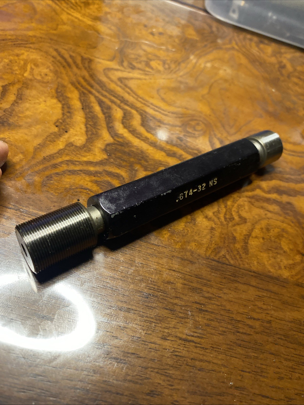 GACO Thread Plug Gage .674-32 NS GO & NOGO .6540 & .6570 (C14)