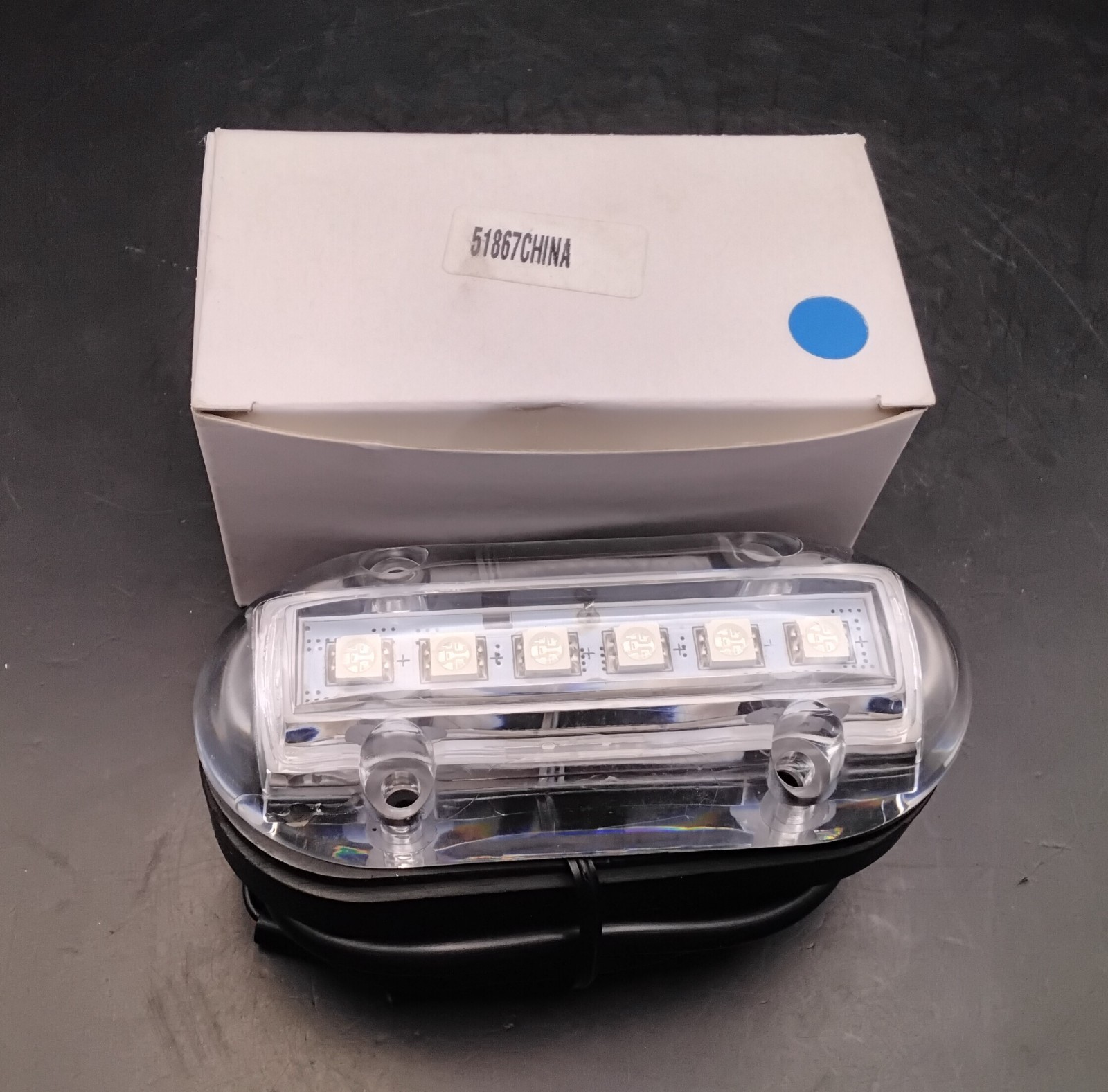 T-H Marine LED-51867 Underwater LED Boat Light - Blue - NIB - Tested