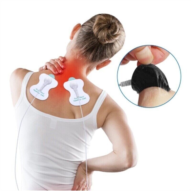 For Massager & Electrode Pads TENS Unit 50PCS Snap On Replacement Pads US