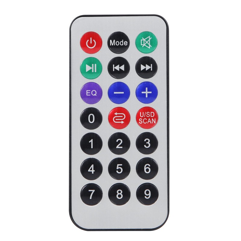 Wireless Bluetooth 5.0 MP3 Decoding Board Module Car Stereo With Remote Control