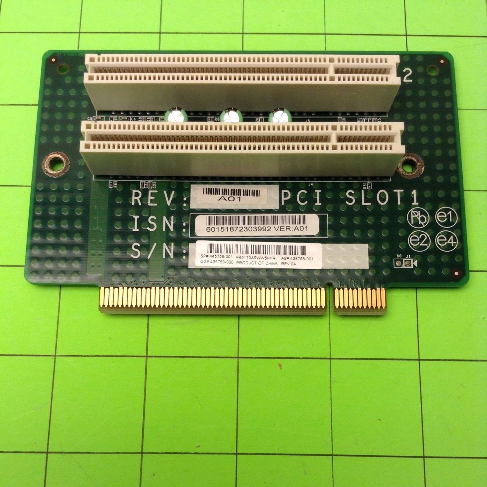 HP RP5700 Computer Riser Daughter Board 445758-001 439759-000 60150-001