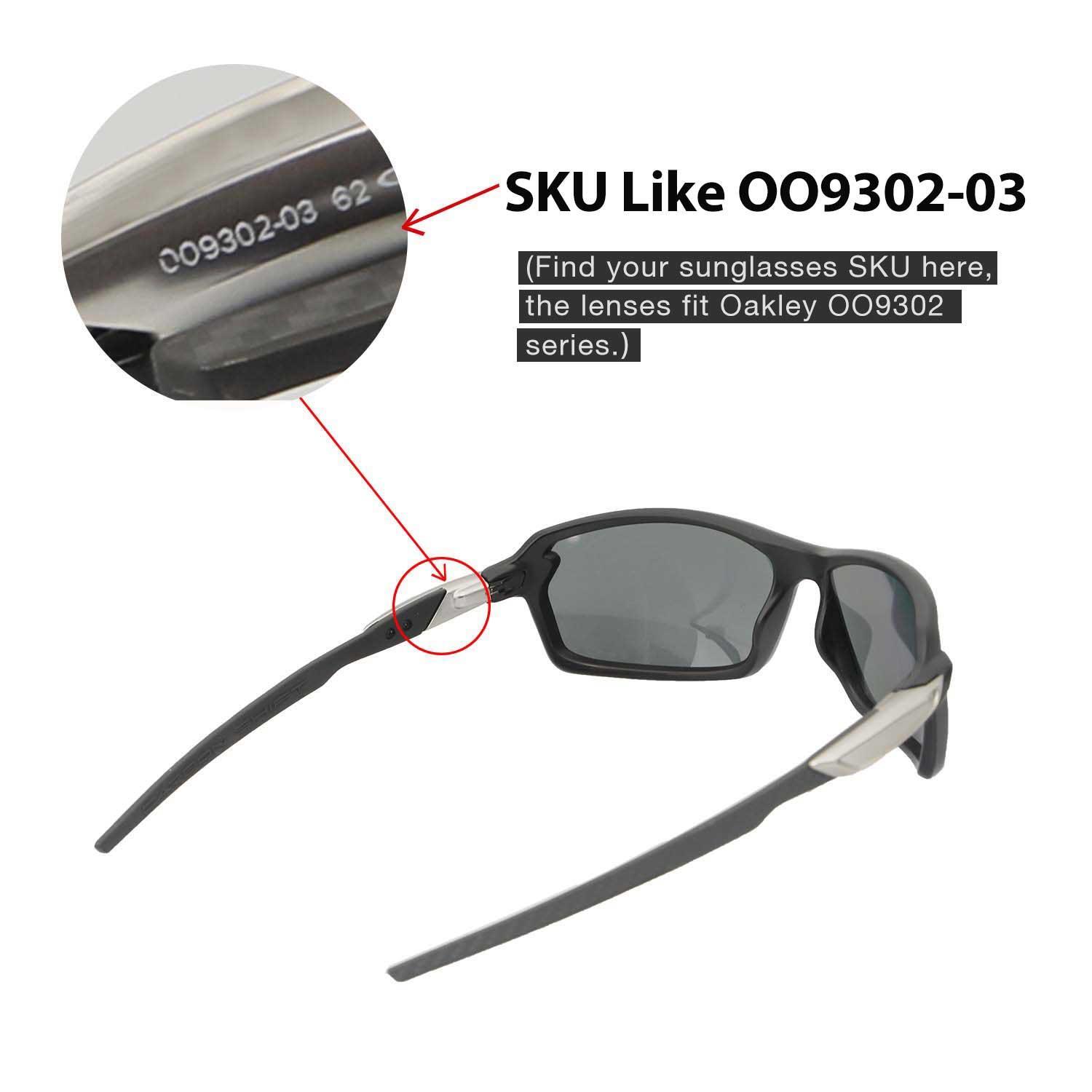 Walleva Replacement Lenses for Oakley Carbon Shift Sunglasses - Multiple Options