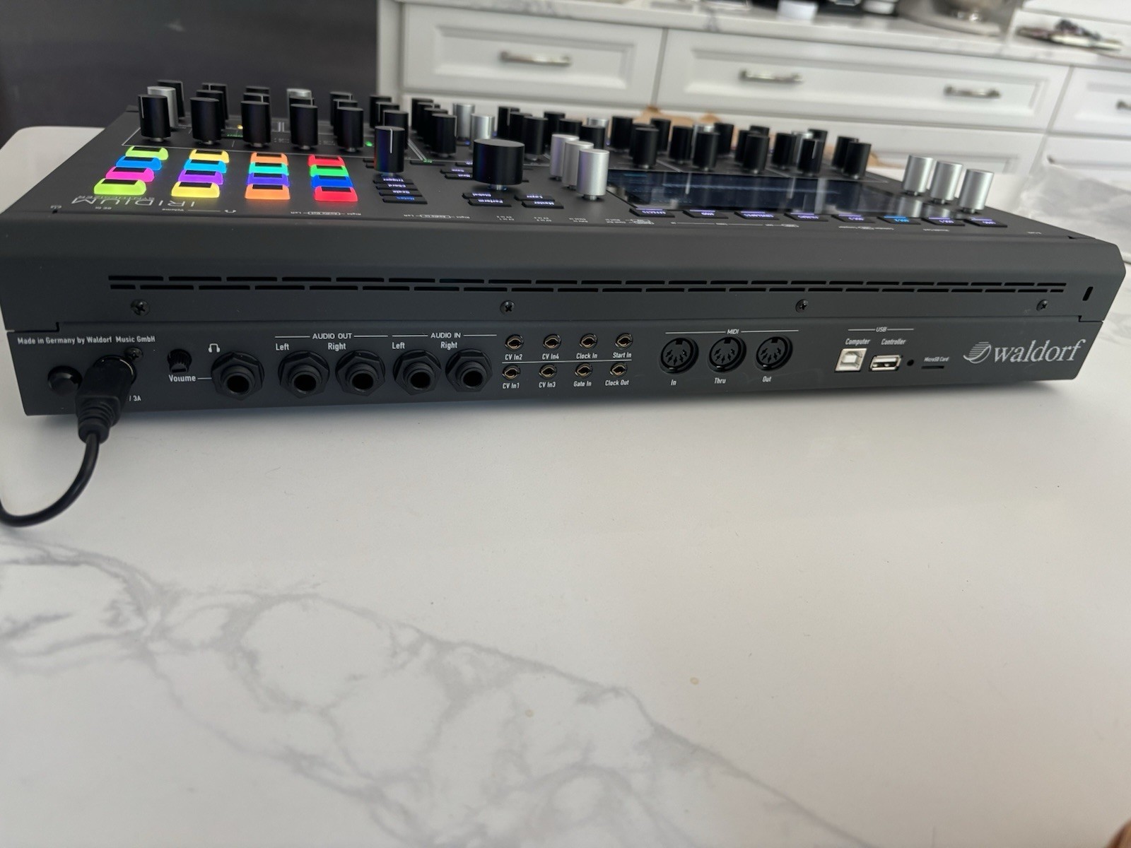 Waldorf Iridium Digital Polyphonic Desktop Synthesizer Module w/ Display Screen