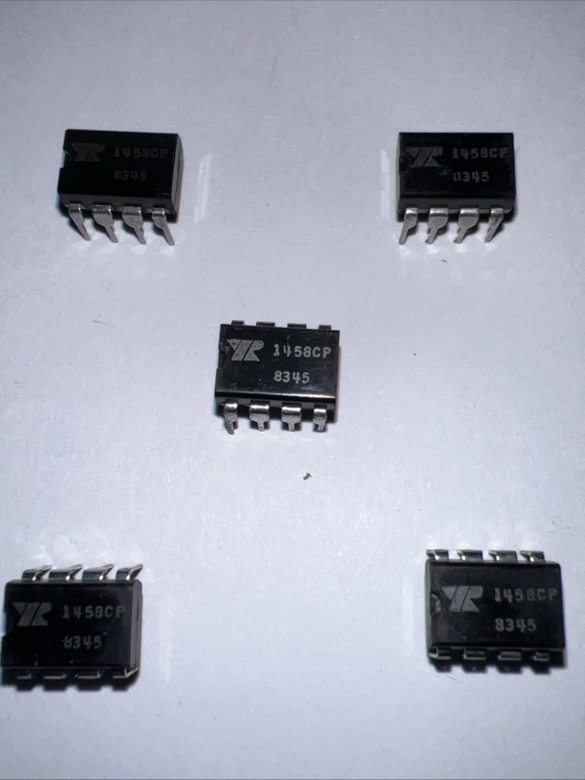 EXAR 1458CP is a general-purpose, monolithic dual operational amplifier Lot of 5