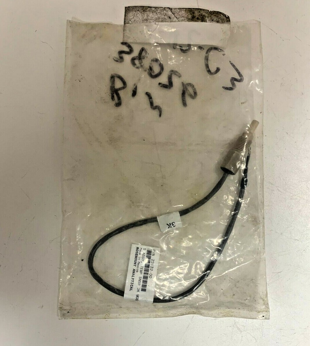 ROSEMOUNT ANALYTICAL 3K TEMPERATURE SENSOR 320B P/N 23132-00