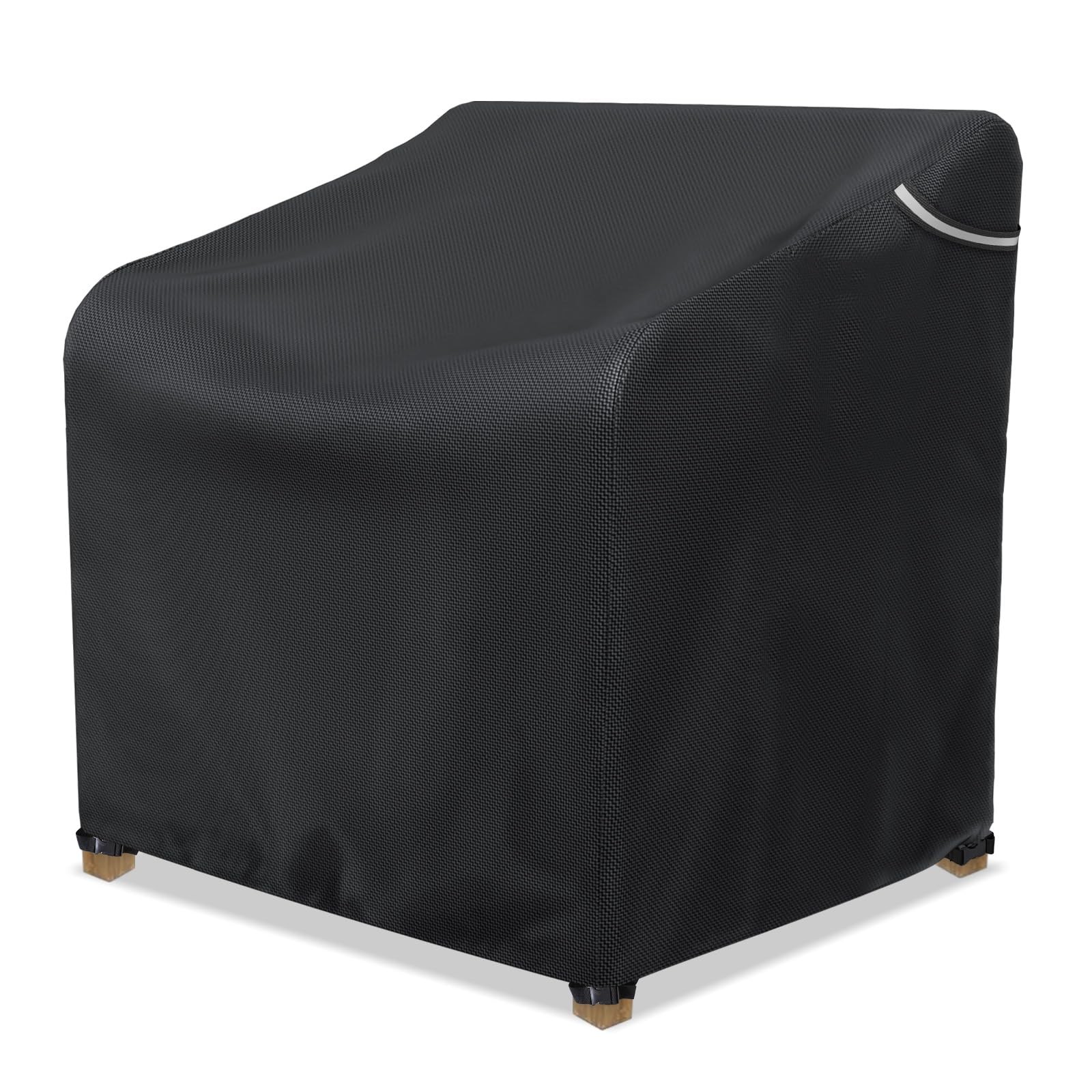 AKEfit Patio Chair Covers for Outdoor 32"W X 37"D X 36"H inches, Black