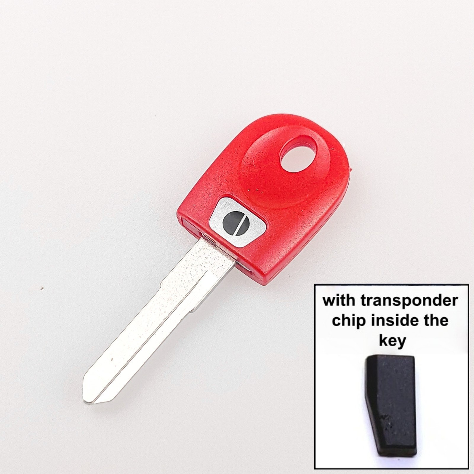 Ducati Key Blank with Chip for Cloning 59840331A Monster Multistrada SuperSport