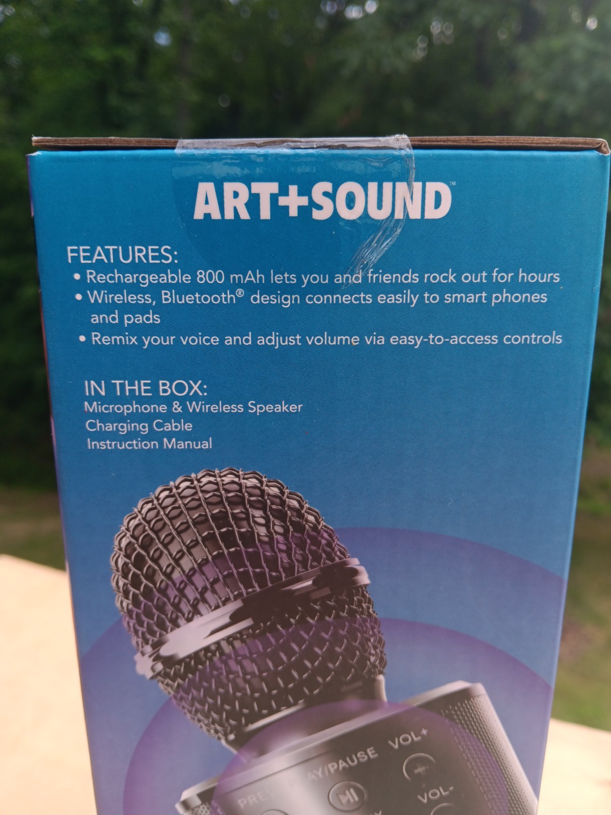 Karaoke Bluetooth Microphone And Wireless Speaker | Art+Sound