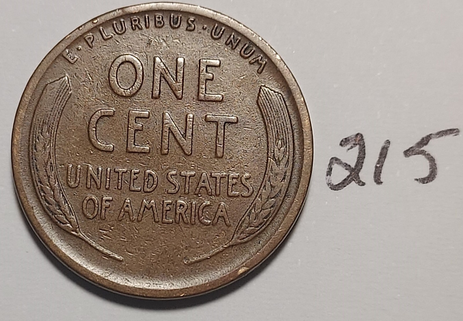 1929-D Lincoln Wheat Cent FINE #215