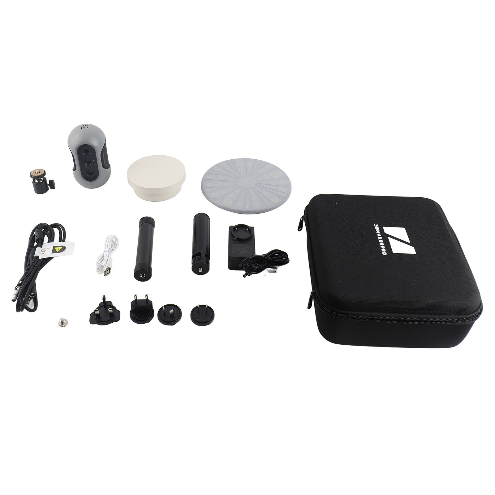3DMakerpro Mole Handheld 3D Scanner For 3D Printer 0.05mm Accuracy & 0.1mm UJAY