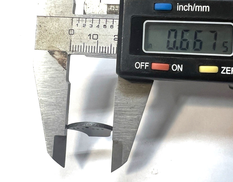 Smith & Wesson EARLY K & N FRAME Front Sight Blade S&W original ONE SIGHT Lot336