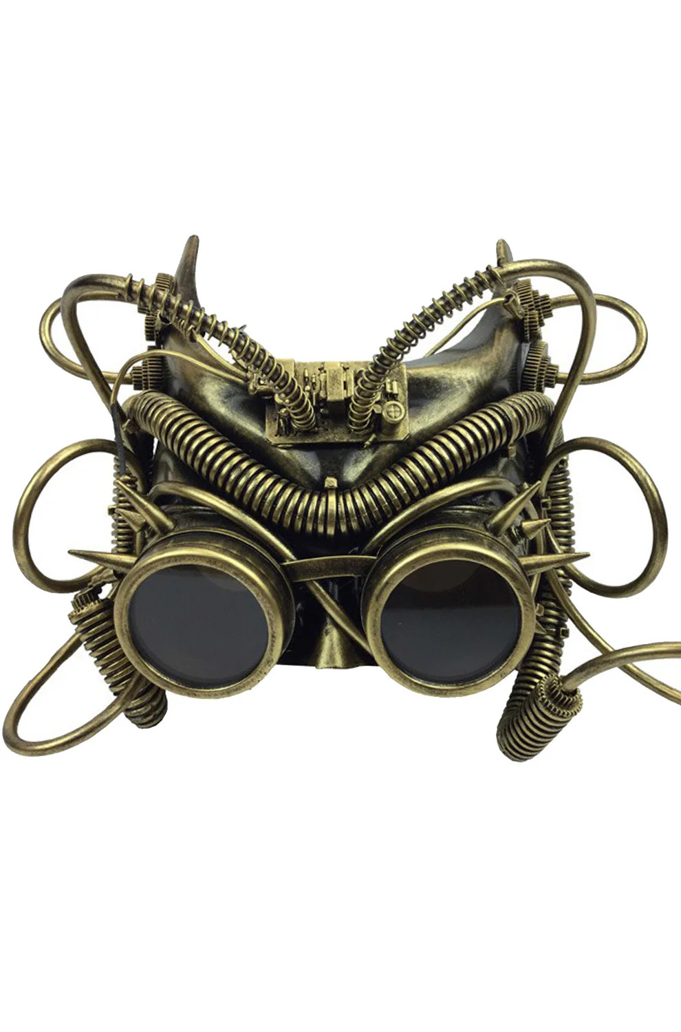 Brand New The Steampunk Knight Mask (Gold)