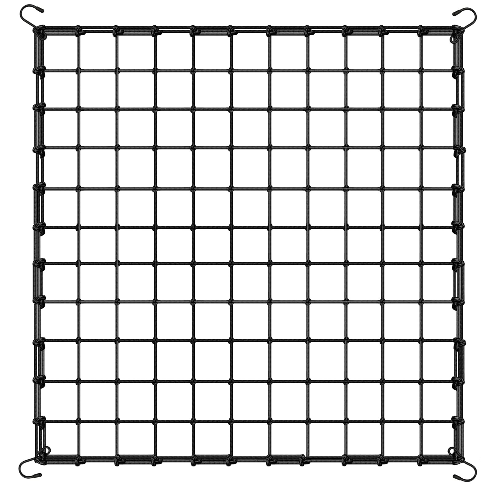 BSTPCOO Scrog net 4x4 Trellis Net for Grow 3.5" Mesh-4 X 4 FT, Black