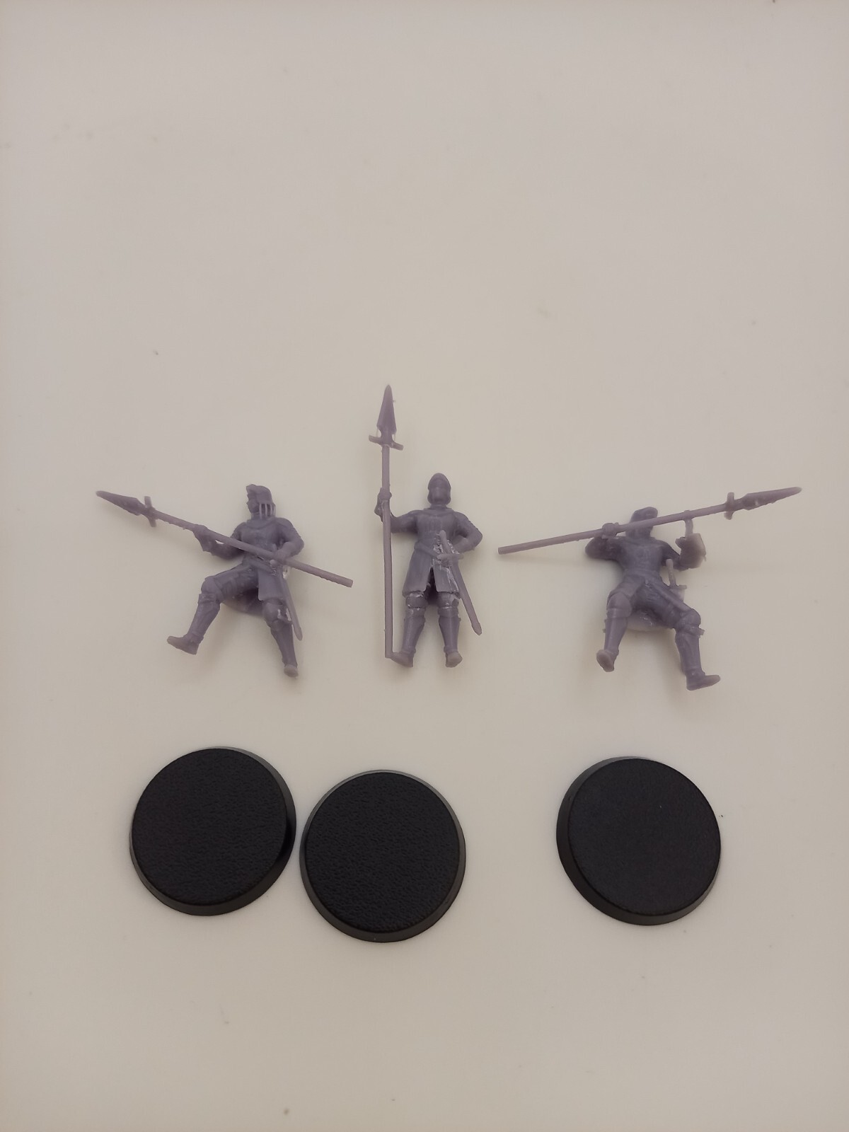 Dungeons & Dragons 3 Female Town Guards 3D Printed Resin Model Fantasy Roleplay