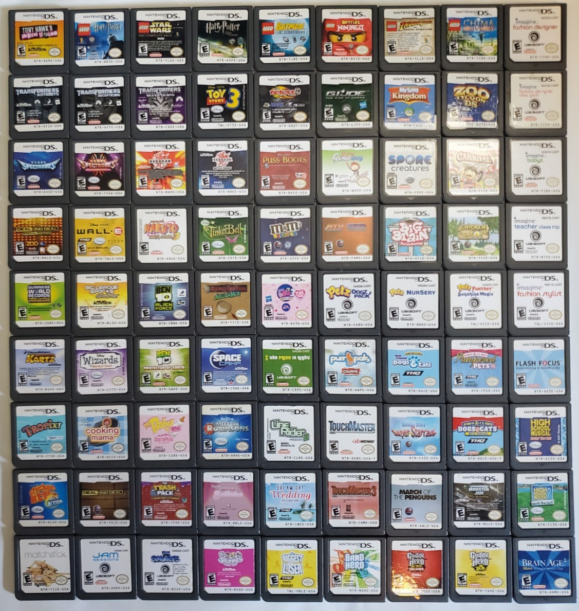 Lot of Nintendo DS Games Pick + Choose -Cartridge ONLY- Tested *Updated 7/30*