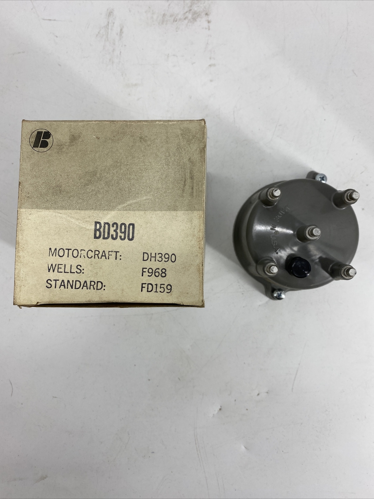 BAI BD390 Distributor Cap, Motorcraft DH390 NOS