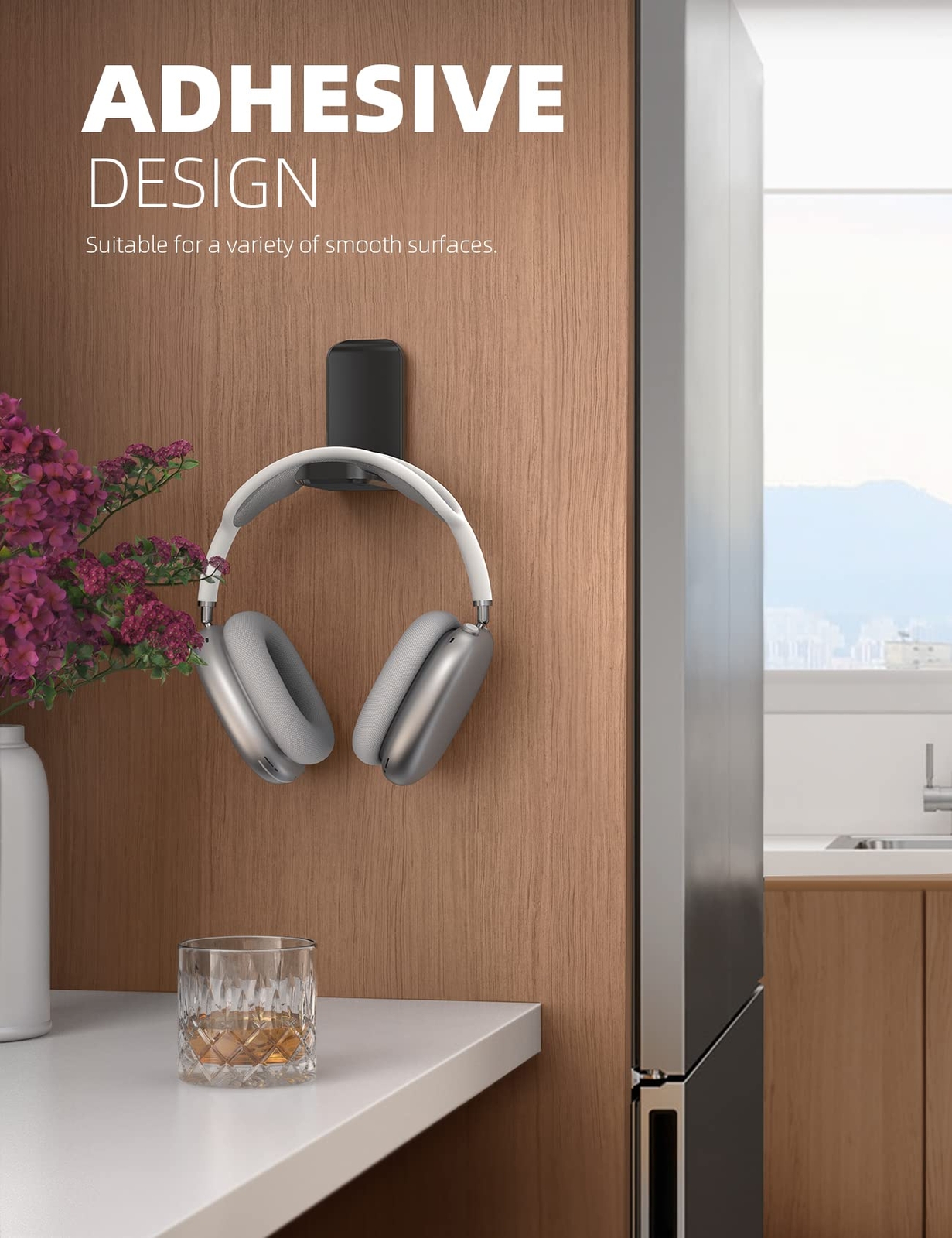 Adjustable Headphone Hook Holder PC Computer Headset Hanger for Table Desk