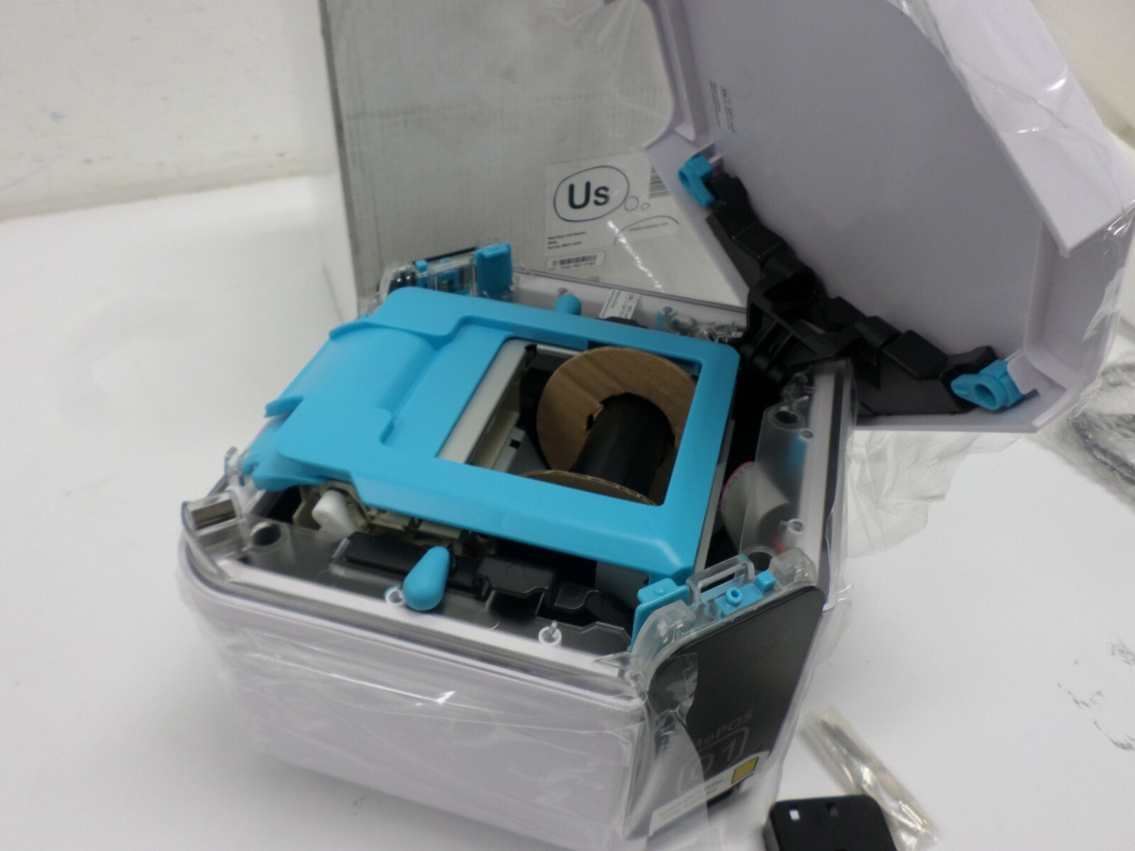 Unique Secure MePOS Main Base Module Only ME01-AA04 w Printer POS No Cables