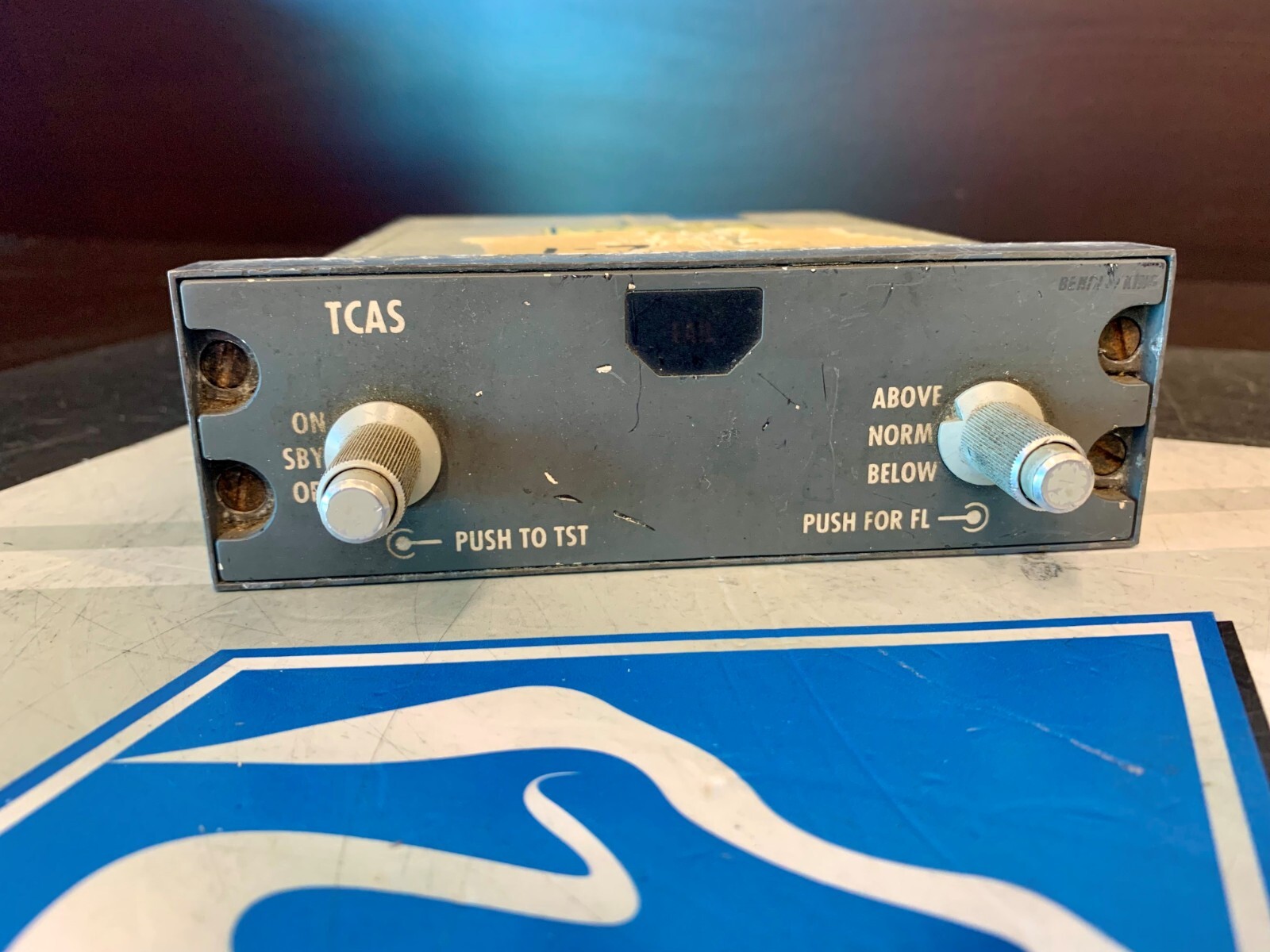 TCAS Control Panel CP66B 071-01568-0801 Removed Working