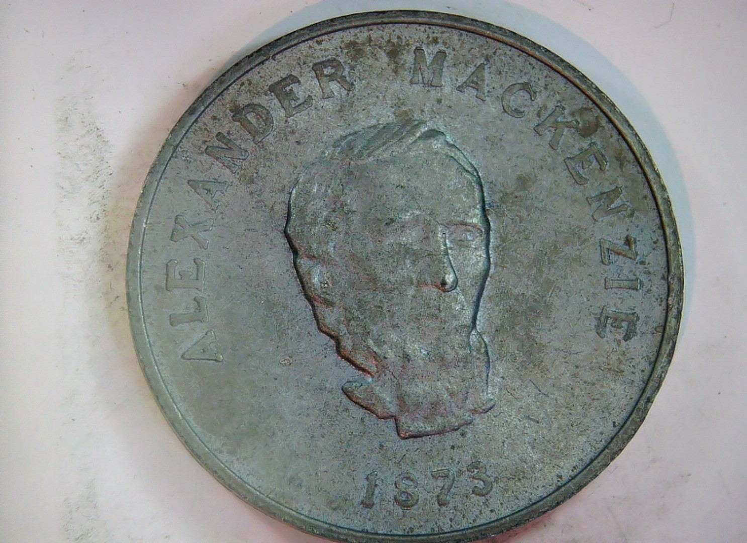 Canada 1873 1 Dollar Canadian Dollar (Mackenzie / House of Commons) Coin