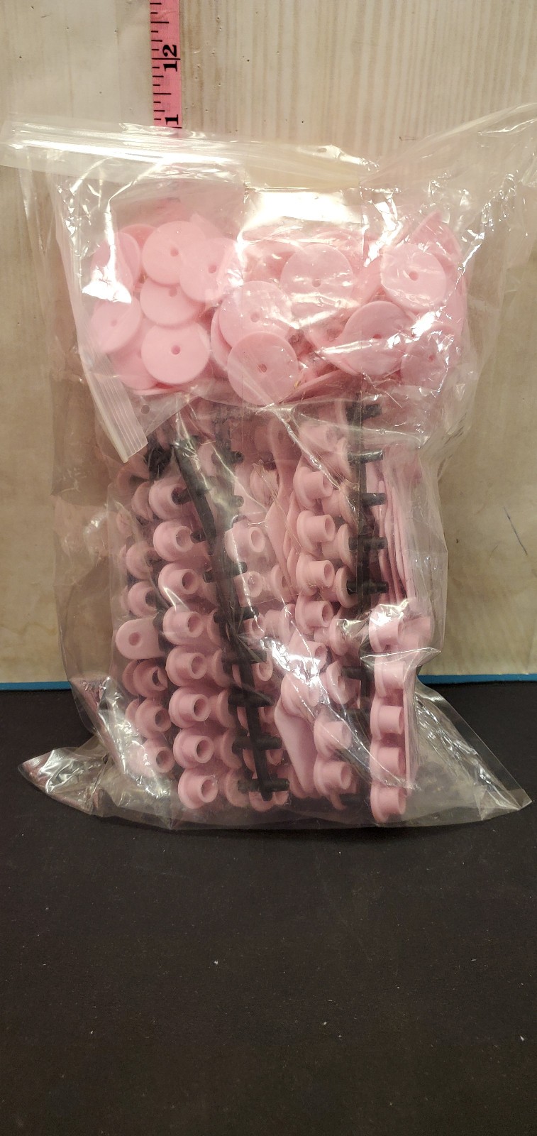 bovine Cattle ear Tags 1-100 pack pink