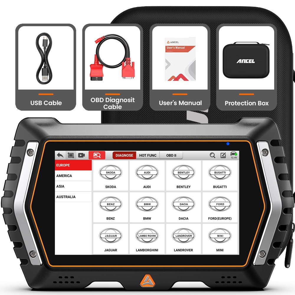 [Lifetime Free Update] Bi-Directional OBD2 Scanner All System Diagnsotic Tool US