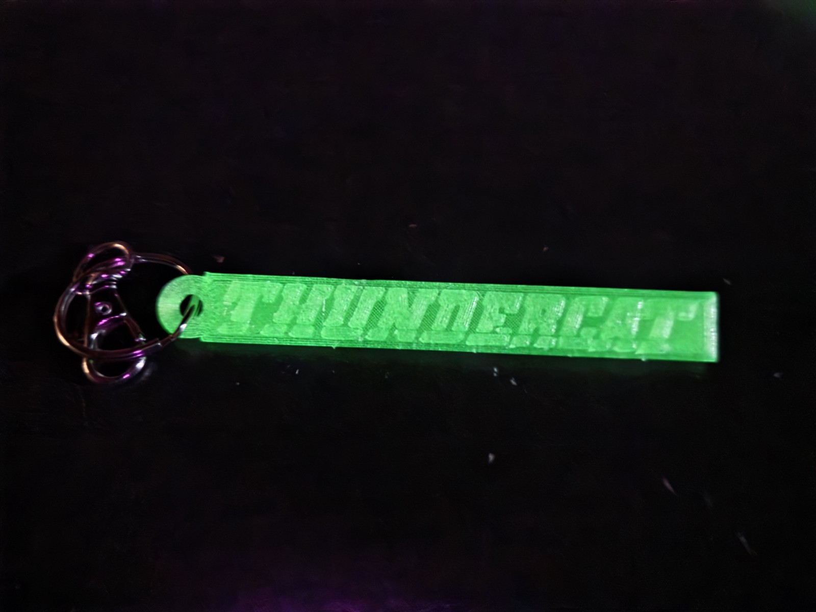 Arctic Cat Thundercat 900 1000 Green Glow In The Dark Keychain