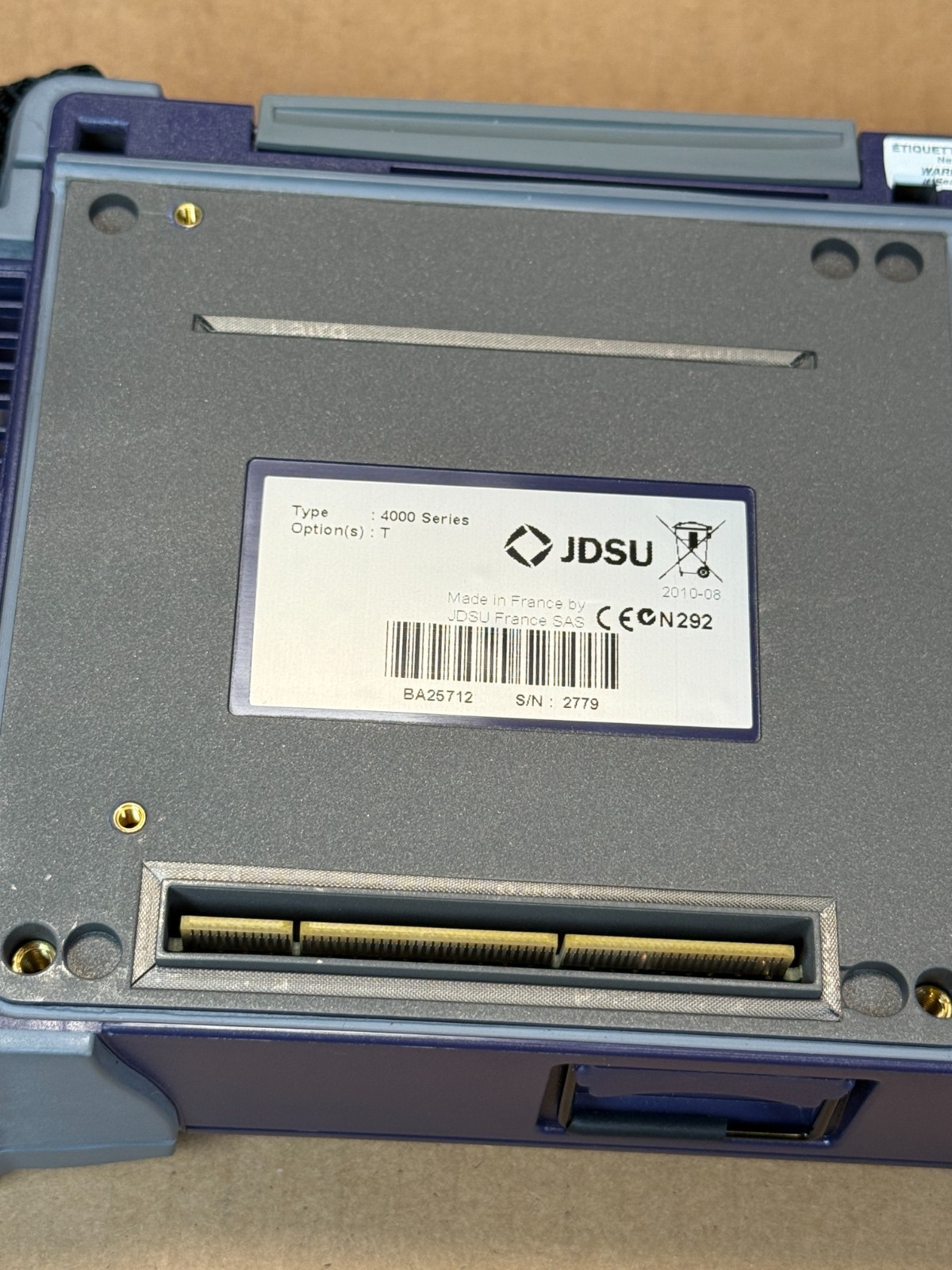 JDSU MTS T-BERD 4000 LAN Works Ships Fast!!!