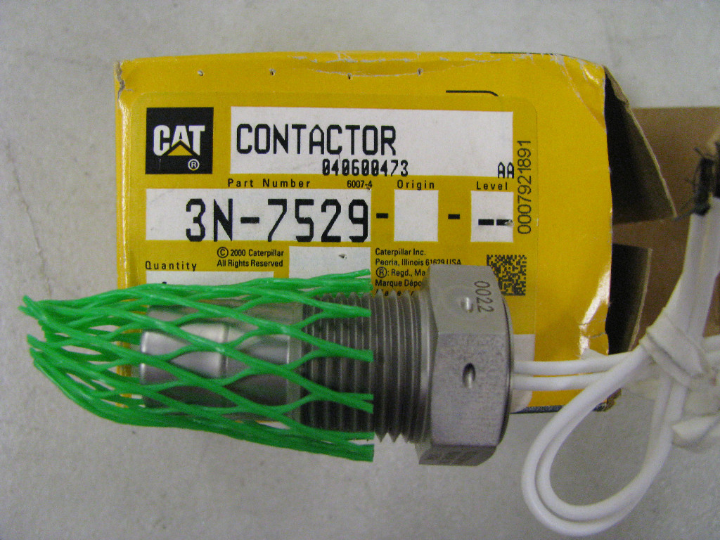 CATERPILLA CONTACTOR (THERMOSTATIC)  P/N: 3N-7529 NSN: 5930-01-205-2282