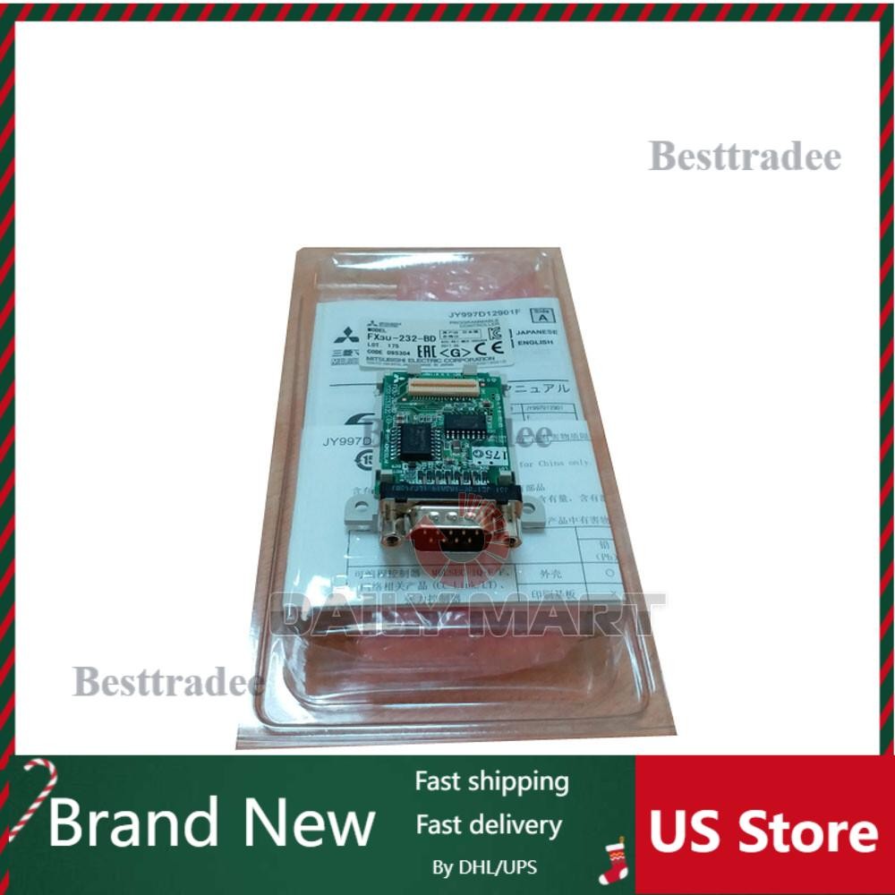 New In Box MITSUBISHI FX3U-232-BD Communications Module Adapter