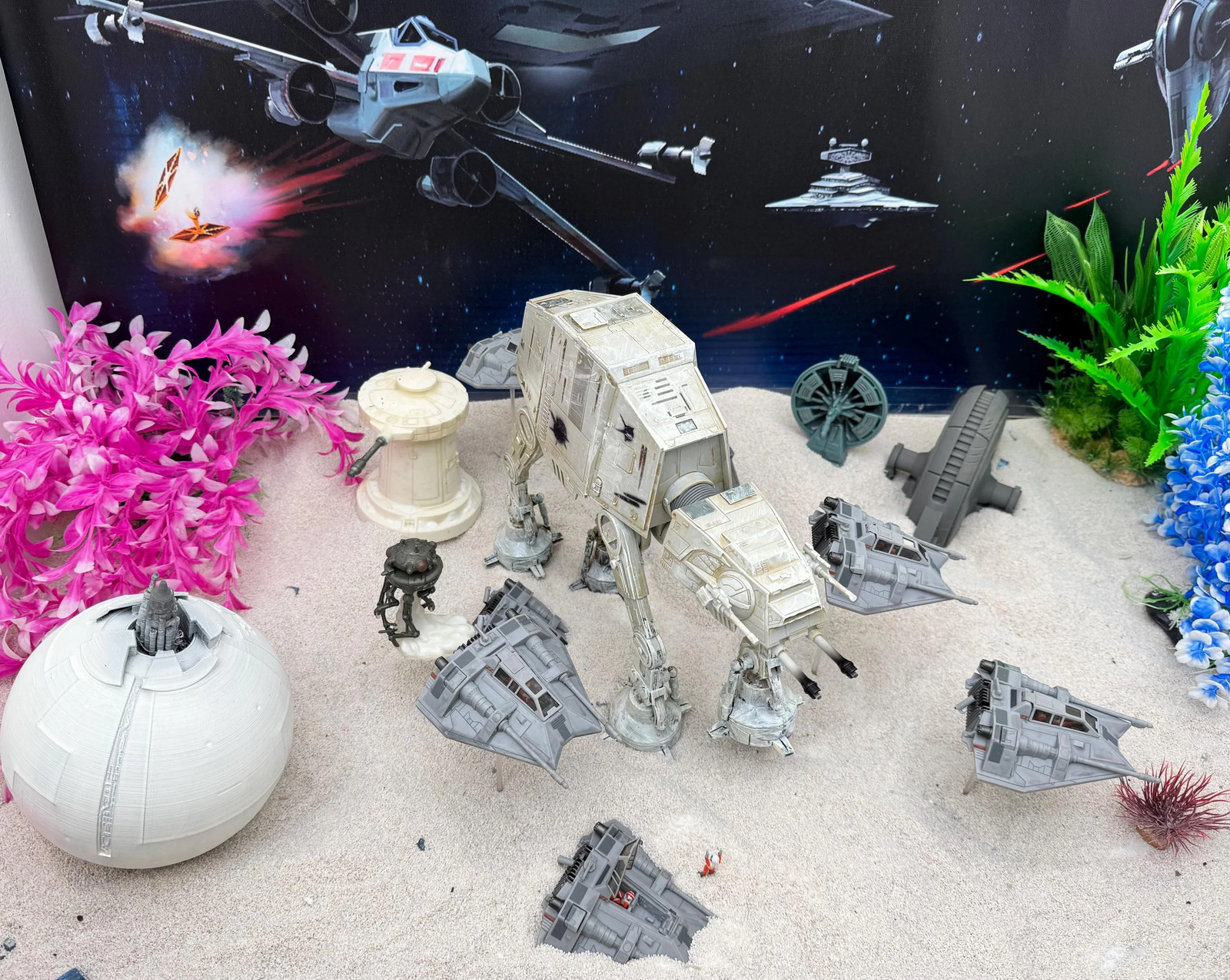 Hoth Ion Cannon, Shield Generator, & Turrets