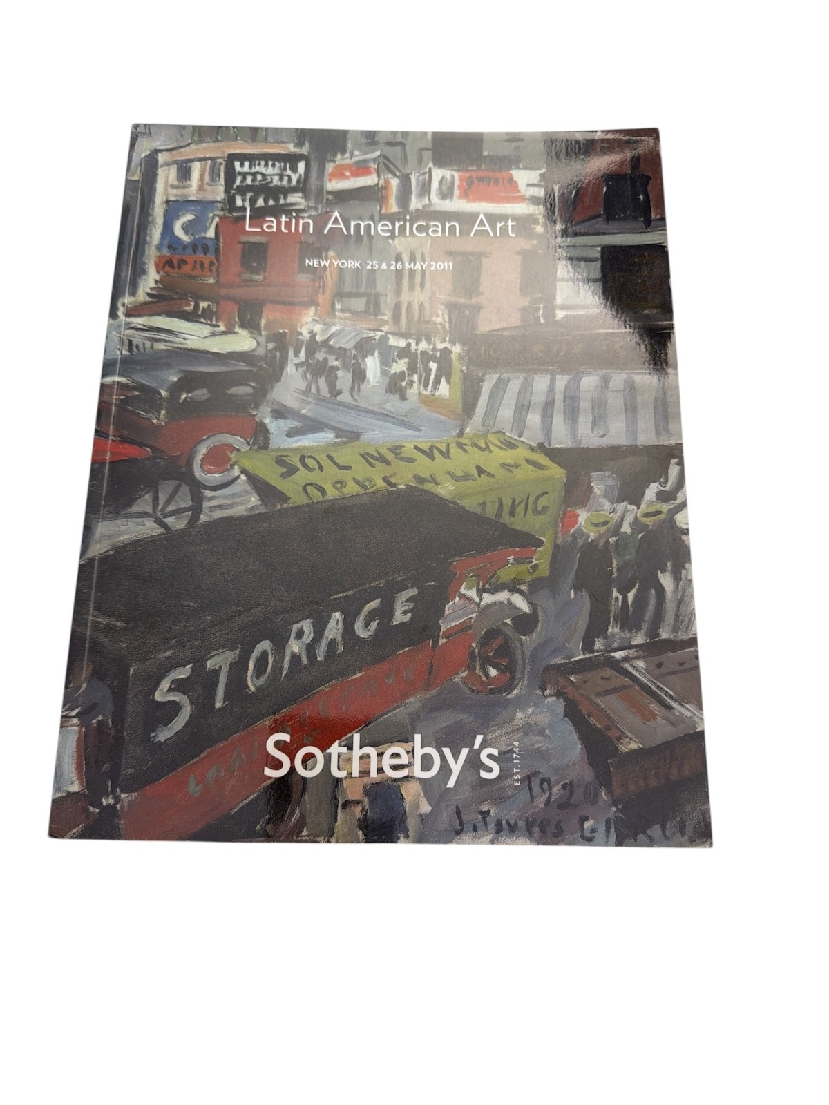 Sotheby’s Latin American Art Auction Catalog New York May 25–26, 2011 Softcover