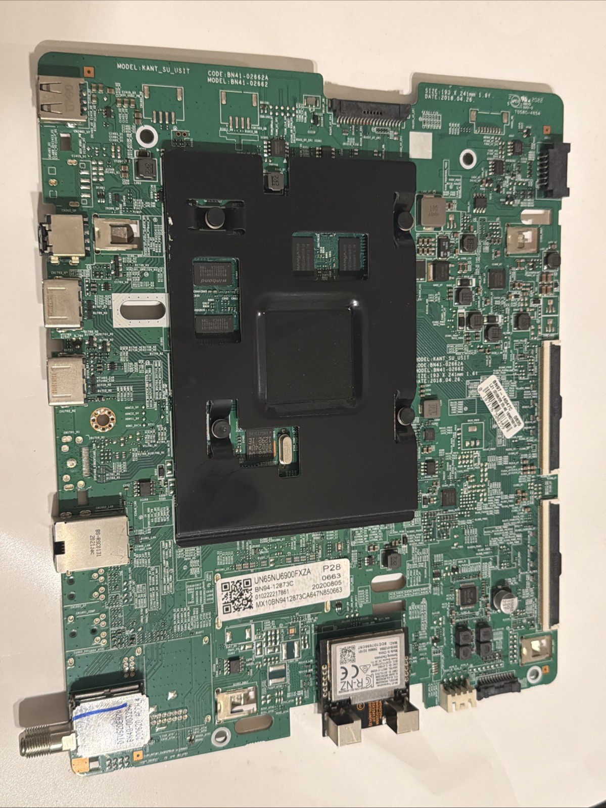 BN94-12873C SAMSUNG UN65NU6900FXZA, UN65NU6950FXZA MAIN BOARD