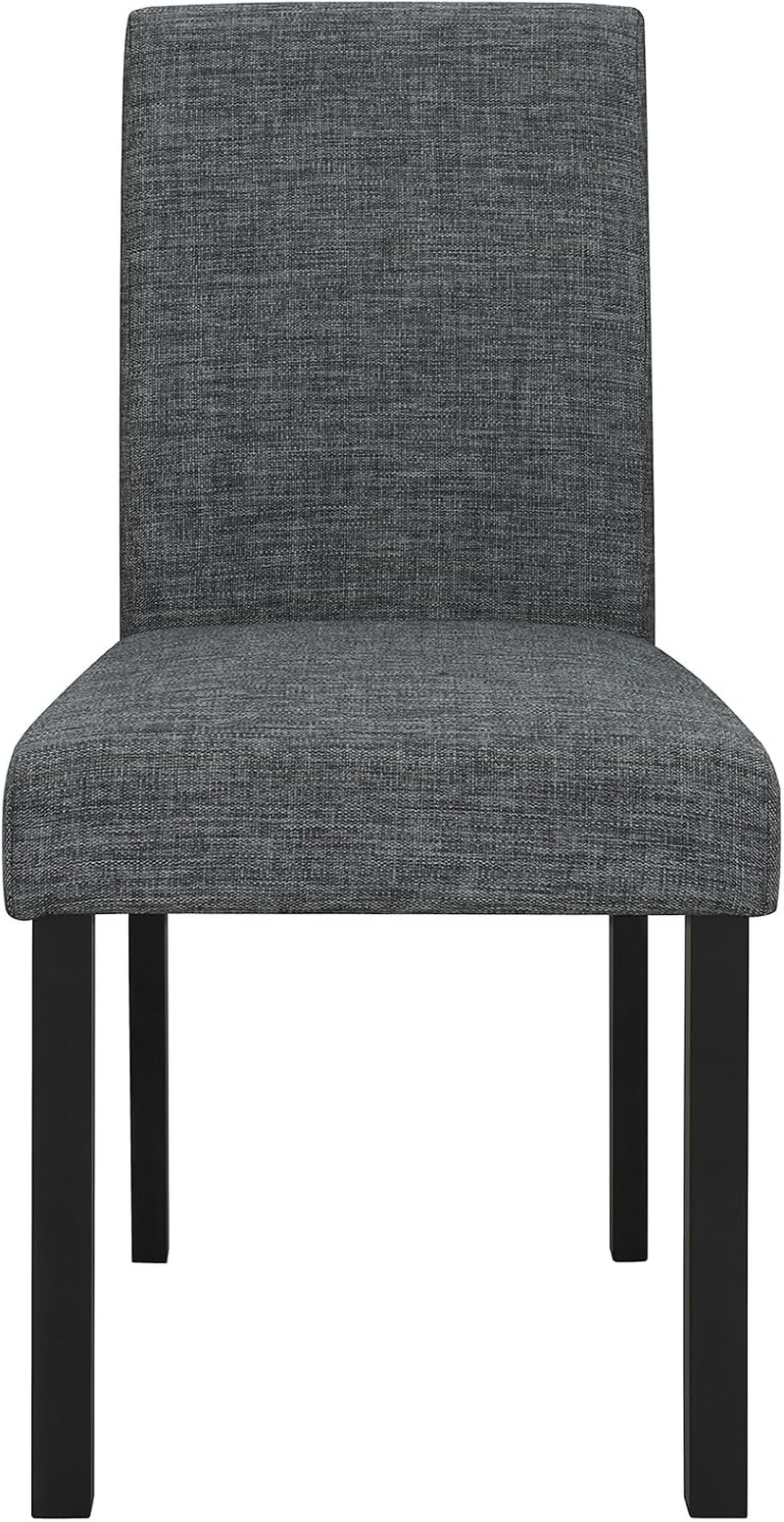 D8032DT Panda Dining Table and D9026DC Black Chair Set