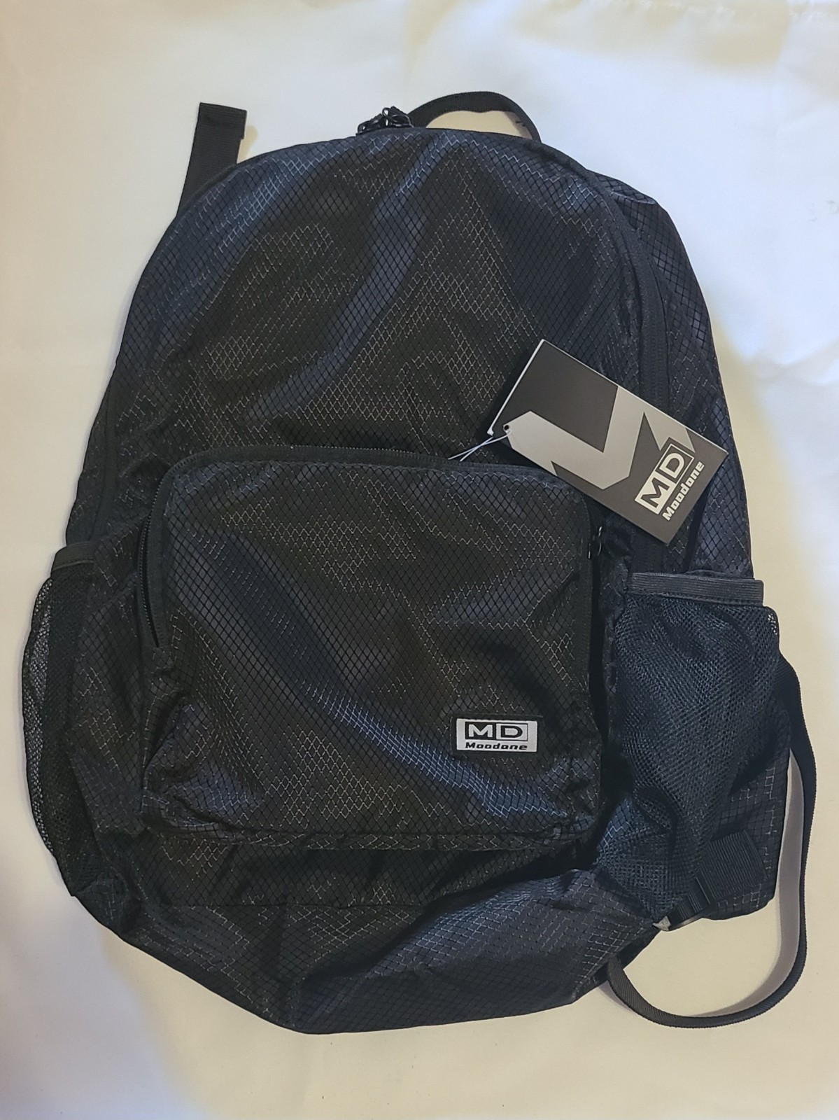 MOODONE Lightweight Packable Backpack Black 20L/30L Hiking Travel Daypack NWT