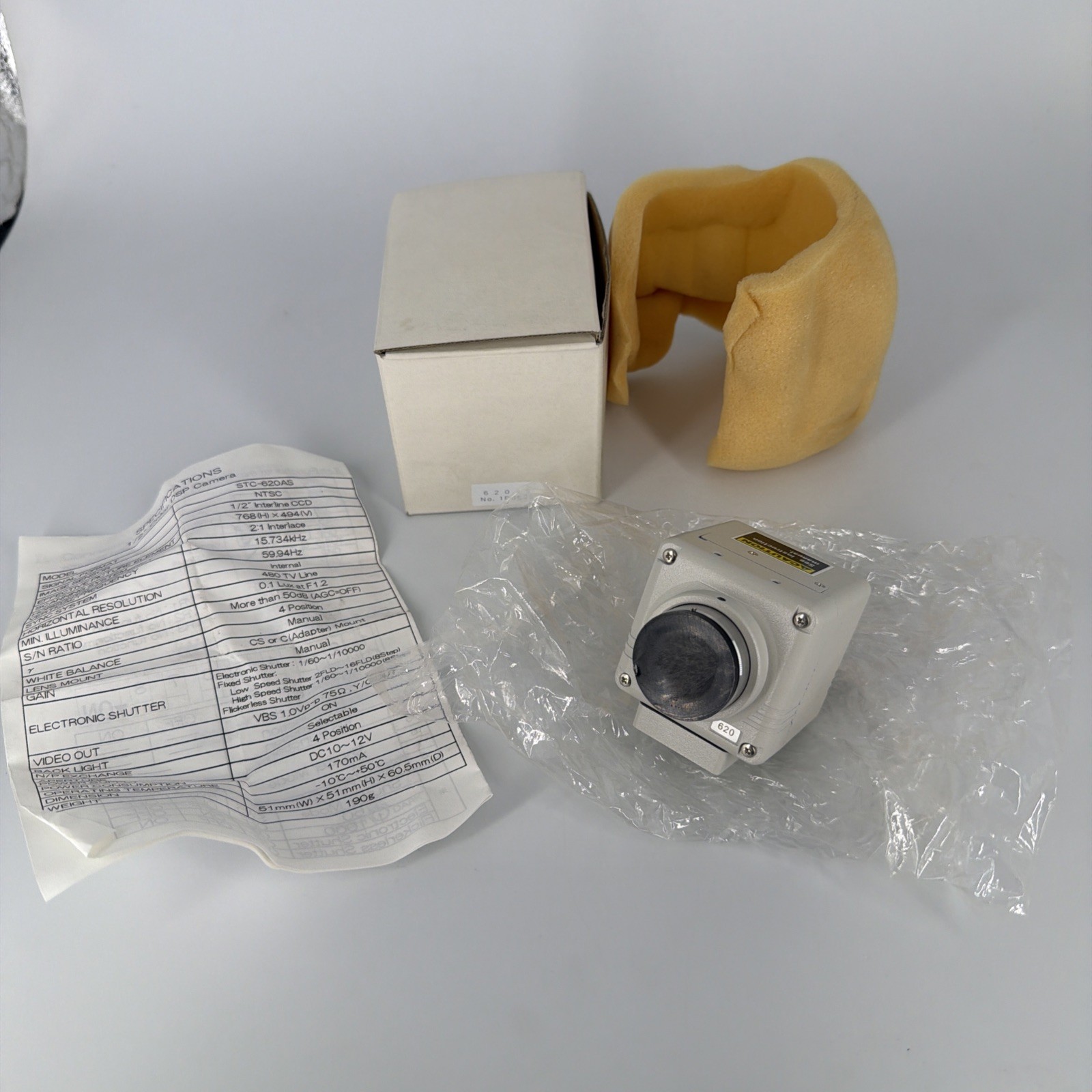 Sentech STC-620AS 1/2” Color DSP Camera For Microscope Made In Japan NEW