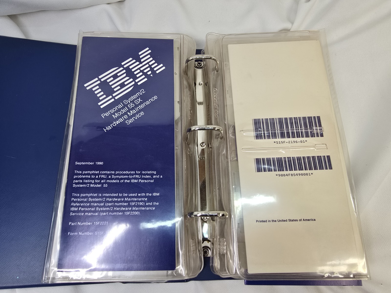Vintage IBM PS/2 Hardware Maintenance Service Technical Reference Kit 12 Disks